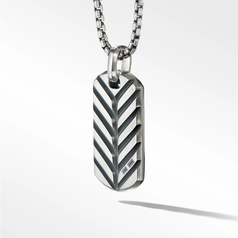 David Yurman Chevron Tag